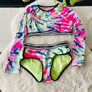 Justice active workout set 14 girls